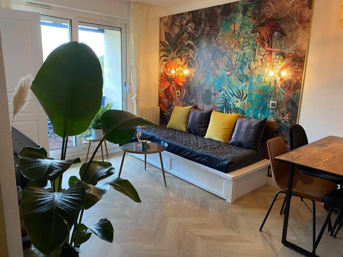 לאקאנו Appartement Cosy Avec Piscine, Acces Direct Plage מראה חיצוני תמונה